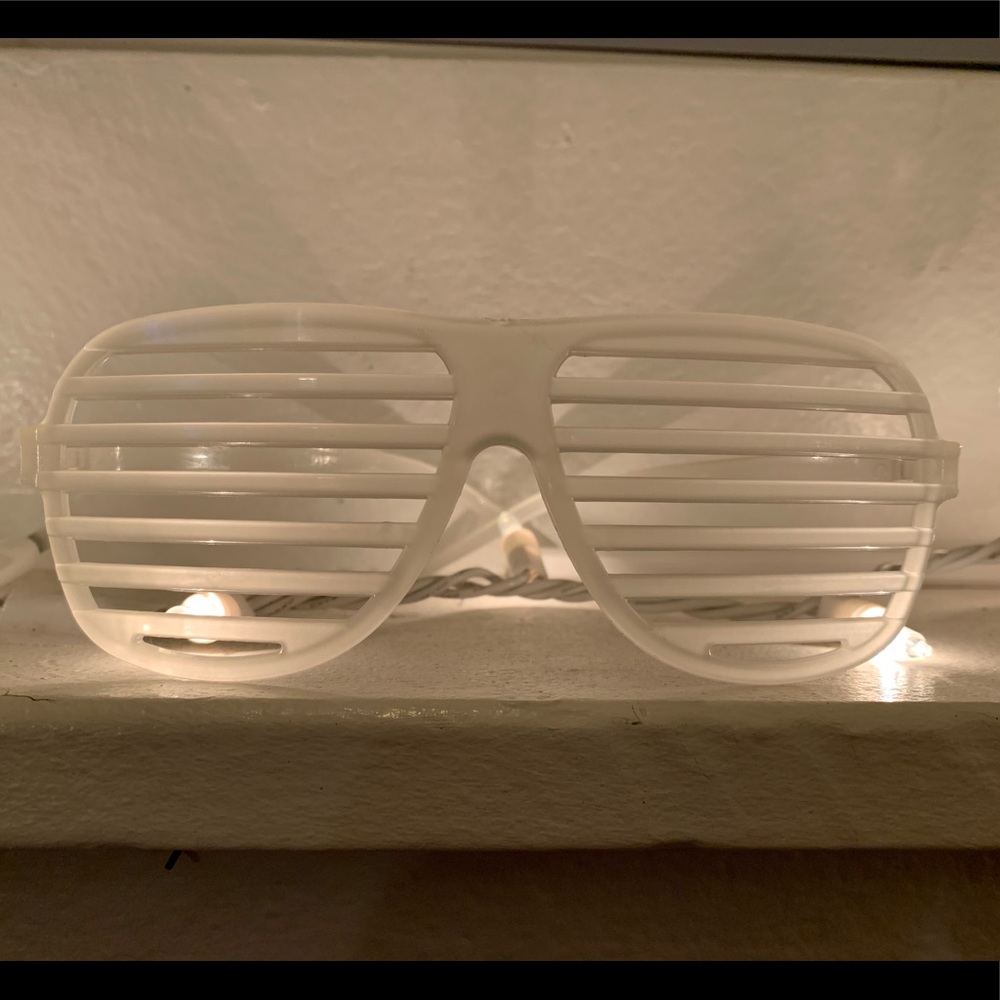 Glow in the dark sunglasses